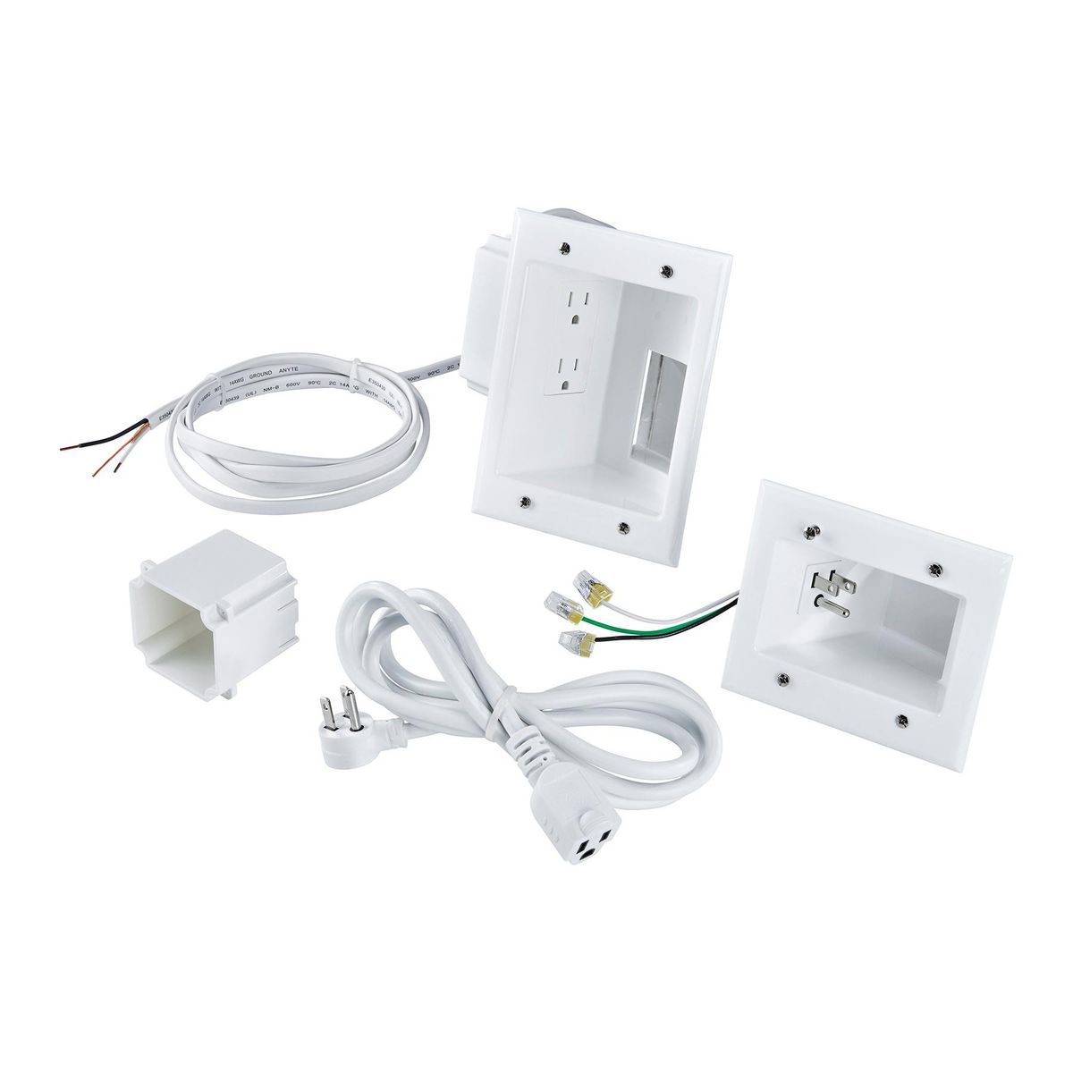 8 ft. TV Cable Organizer Kit L4852