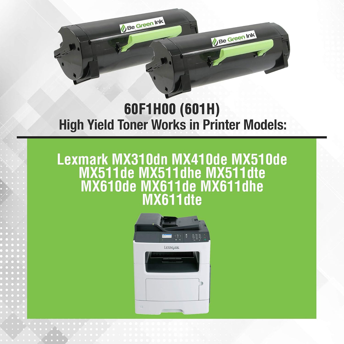 Compatible Toner Cartridge 2-Pack High Yield 10,000 Pages C438