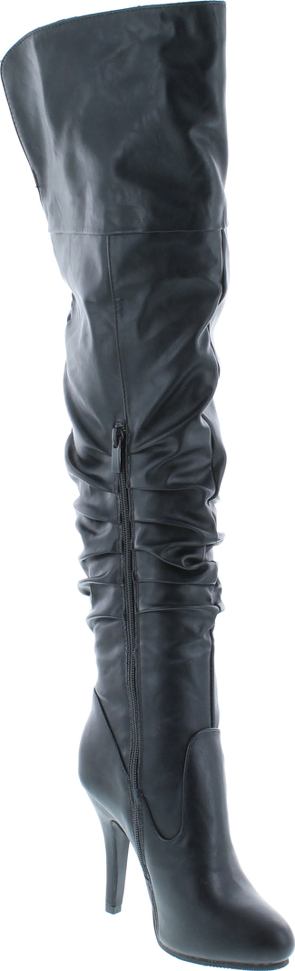 Pull On Over Knee High Boots Z25558