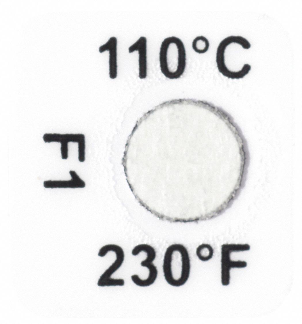 Non-Reversible Temp Indicator J333705