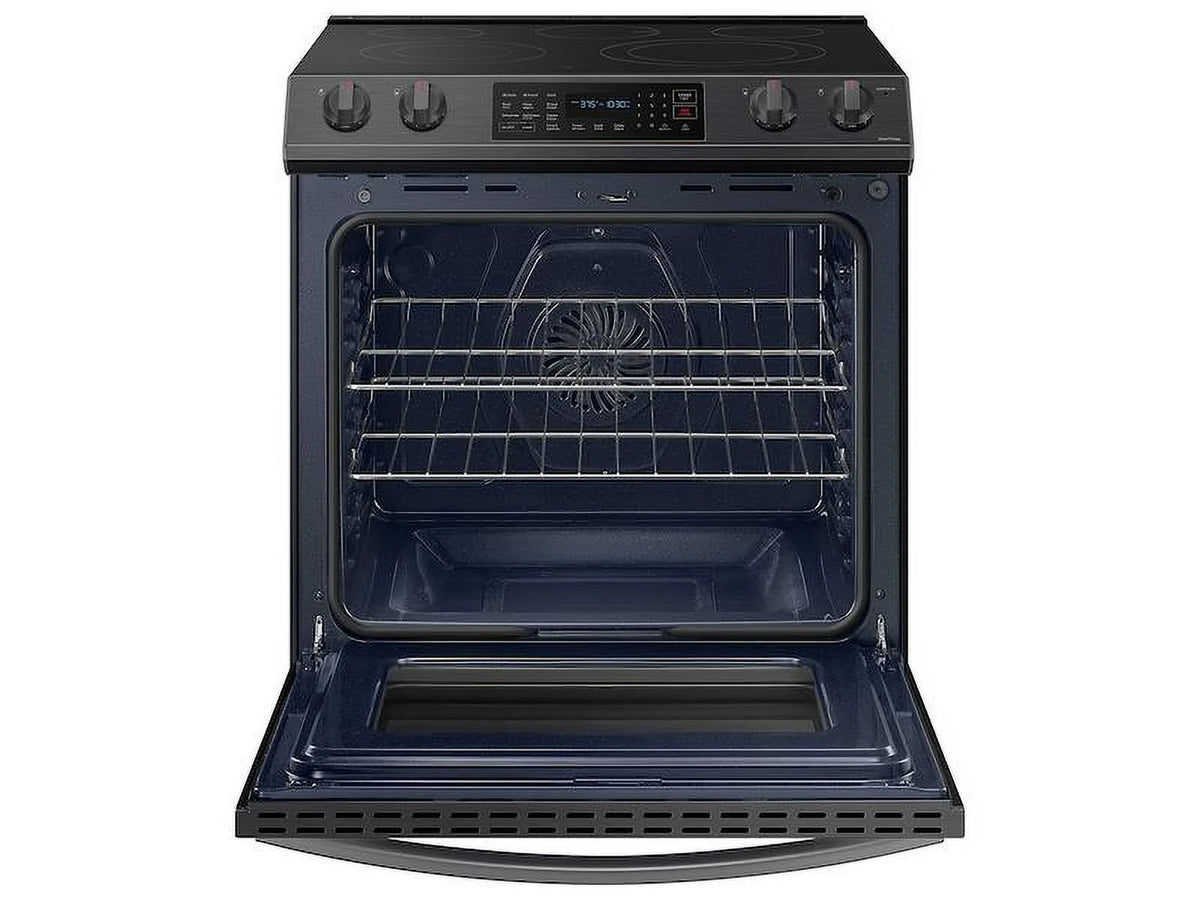6.3 Cu. Ft. Black Stainless Slide-In Electric Range with Convection N434371