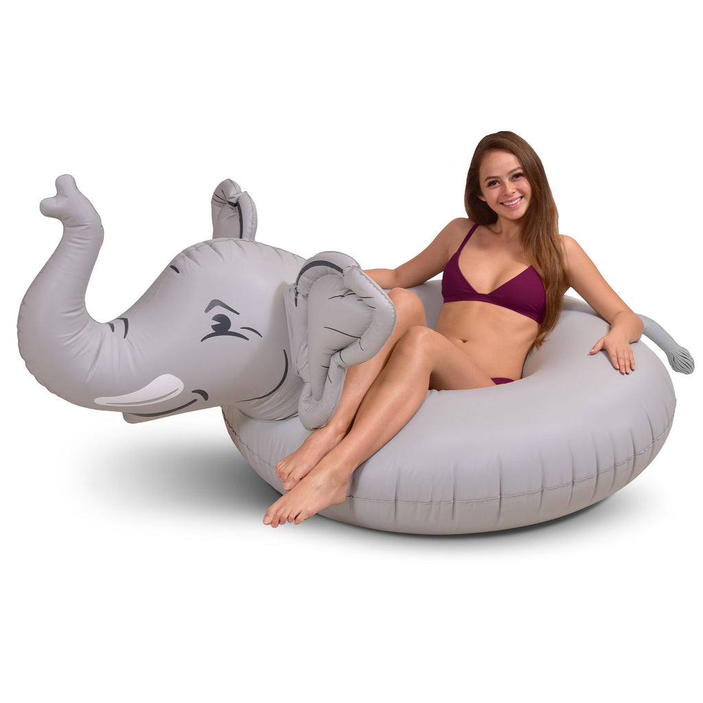 Gray Pool Float Inflatable Raft K8282