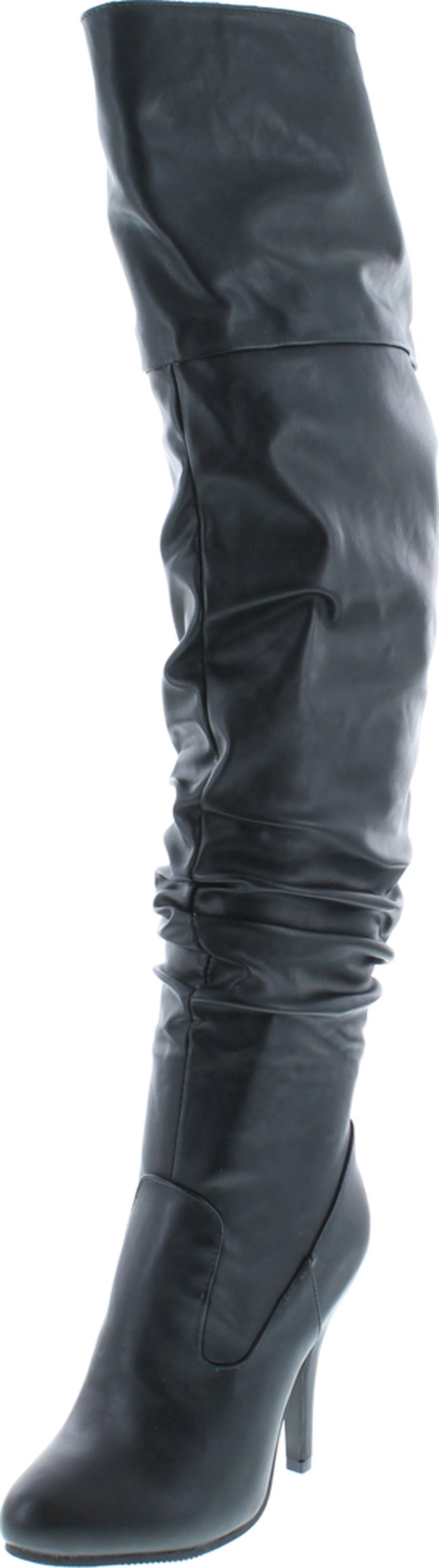 Pull On Over Knee High Boots Z25558