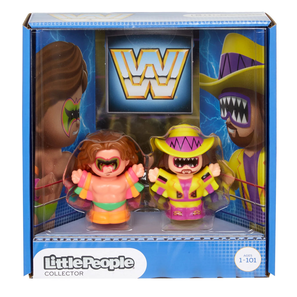 WWE Ultimate Warrior & "Macho Man" Randy Savage Figures S757
