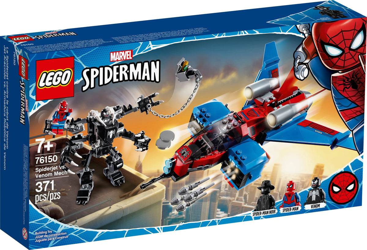 Building Kit with Minifigures, Mech and Plane (371 Pieces) S4318