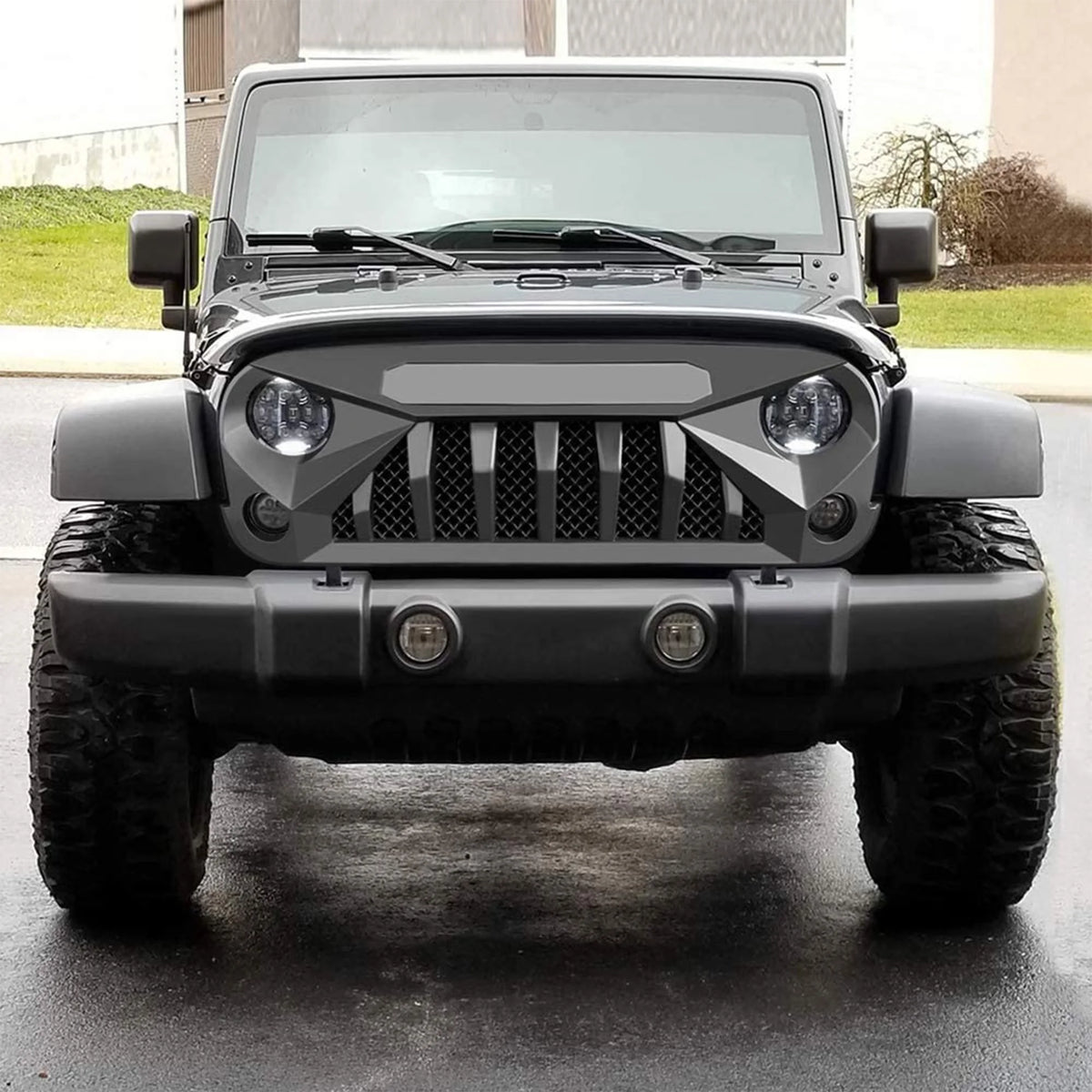 Matte Black Gladiator Grille S6157