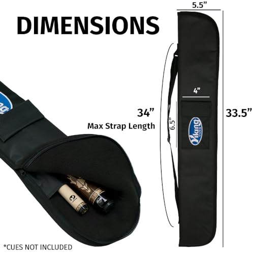 Soft Pool Cue Case with Shoulder Strap K90594
