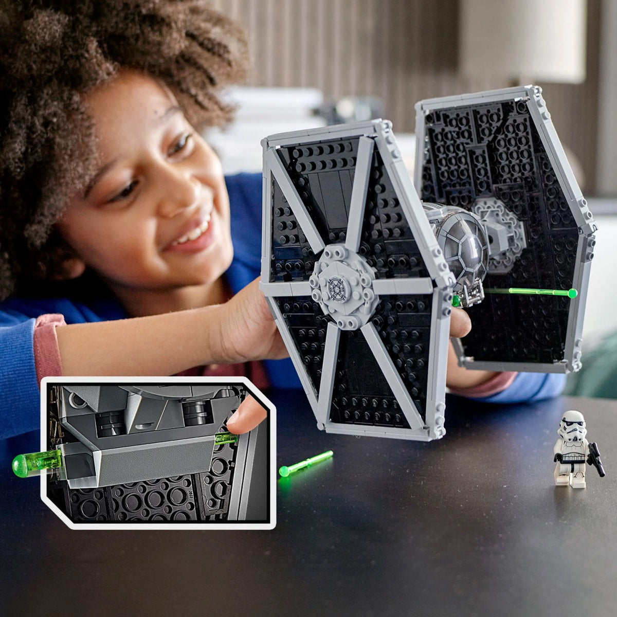 Star Wars Imperial TIE Fighter with Minifigure A485053