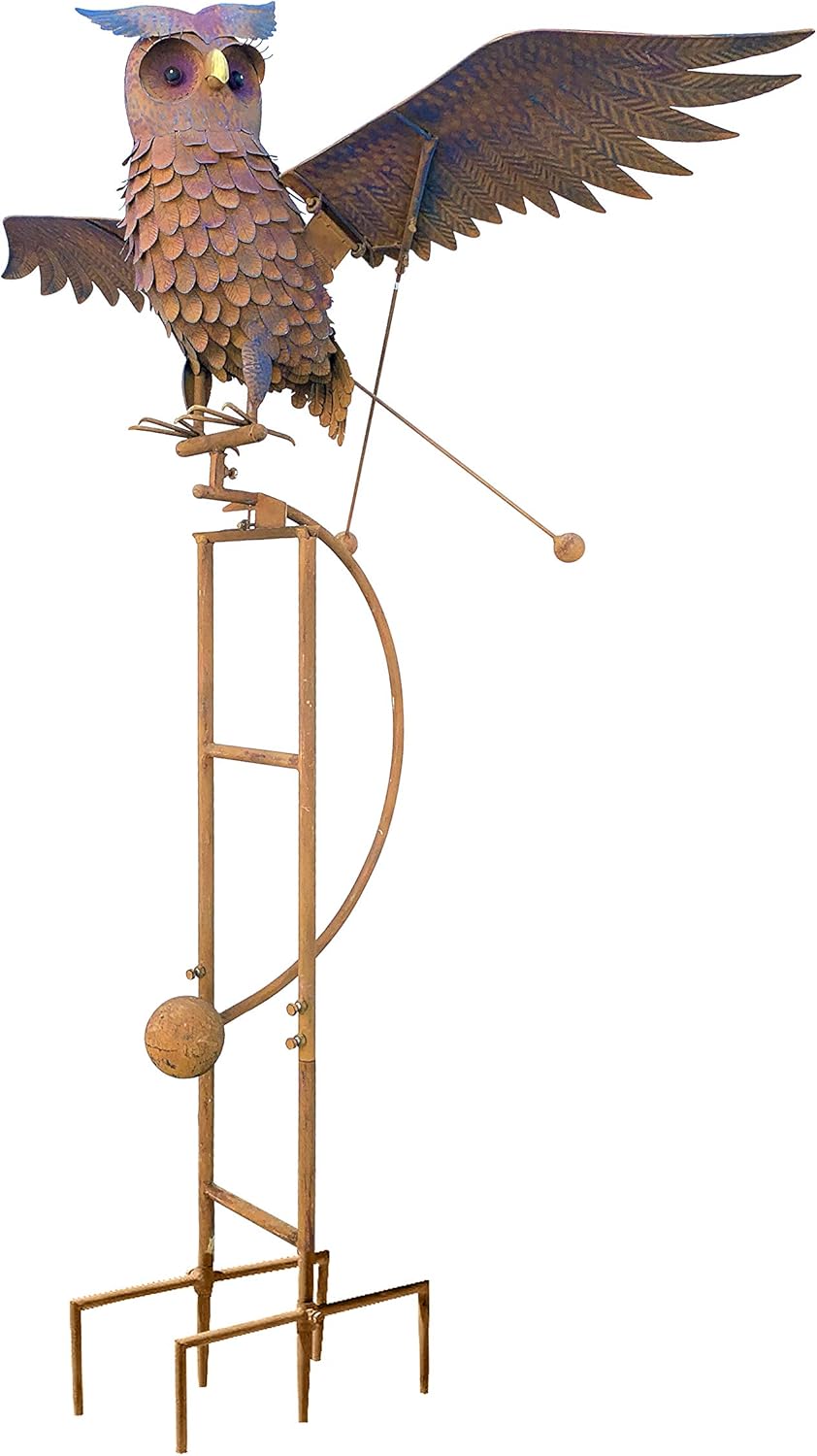 Brown Outdoor Sculpture Garden Stake A318