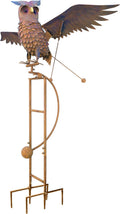 Brown Outdoor Sculpture Garden Stake A318