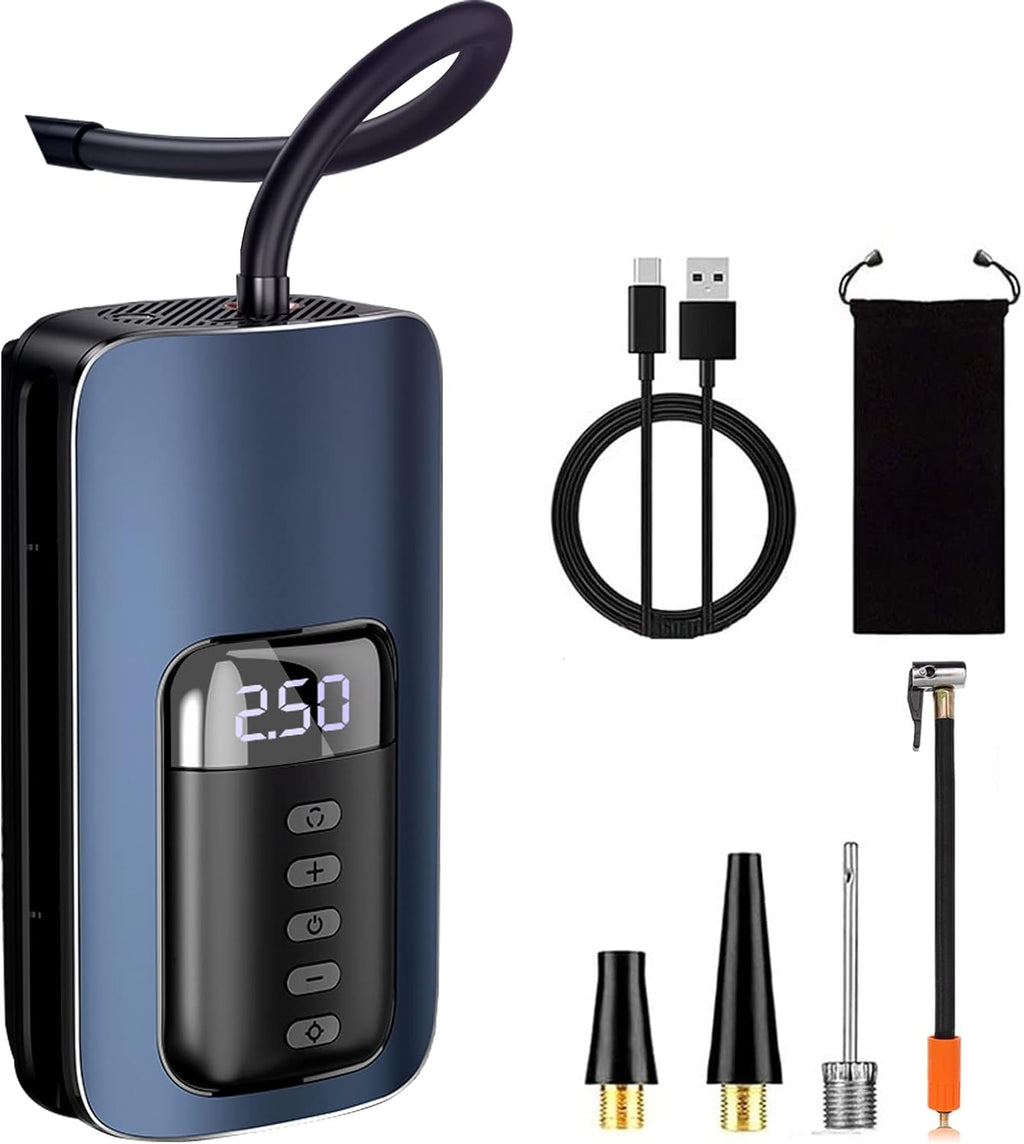 Navy blue Cordless Tire Inflator Pump Pack of 2 T611870