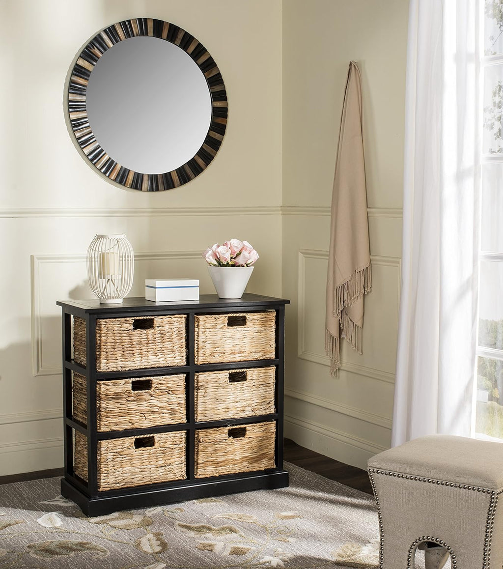 Wicker Basket Storage Chest H3939