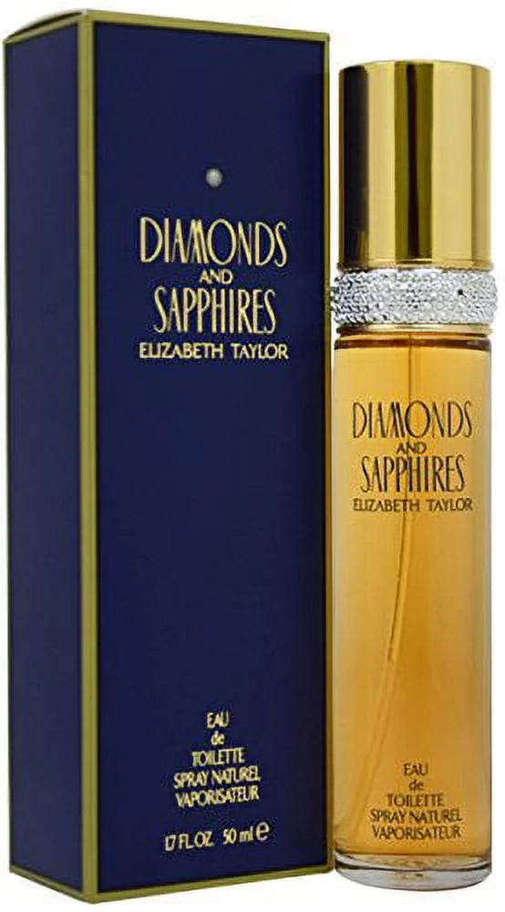 White Diamonds and Sapphires Perfume 1.7 Fl. Oz Pack 3 Y17312