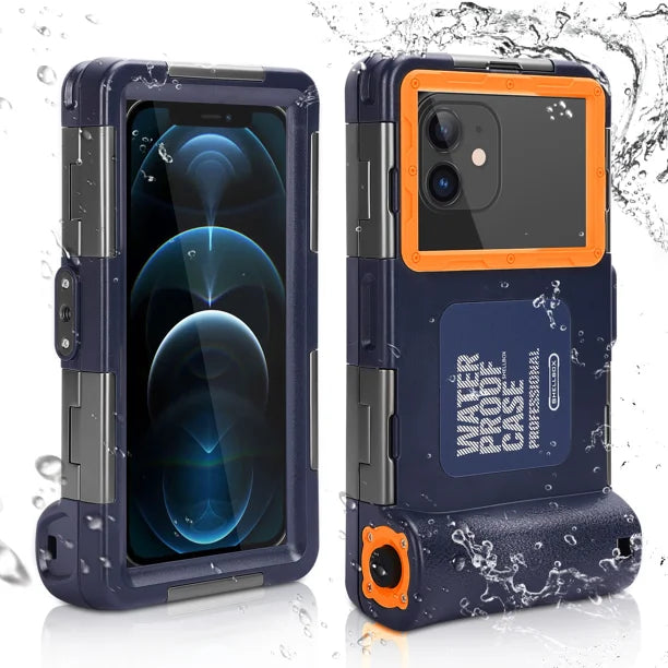 Waterproof Protective Case for Sony Xperia L3 and All Phones Up to 6.9 Inch with Lanyard A62214