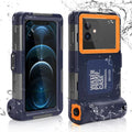 Waterproof Protective Case for Sony Xperia L3 and All Phones Up to 6.9 Inch with Lanyard A62214