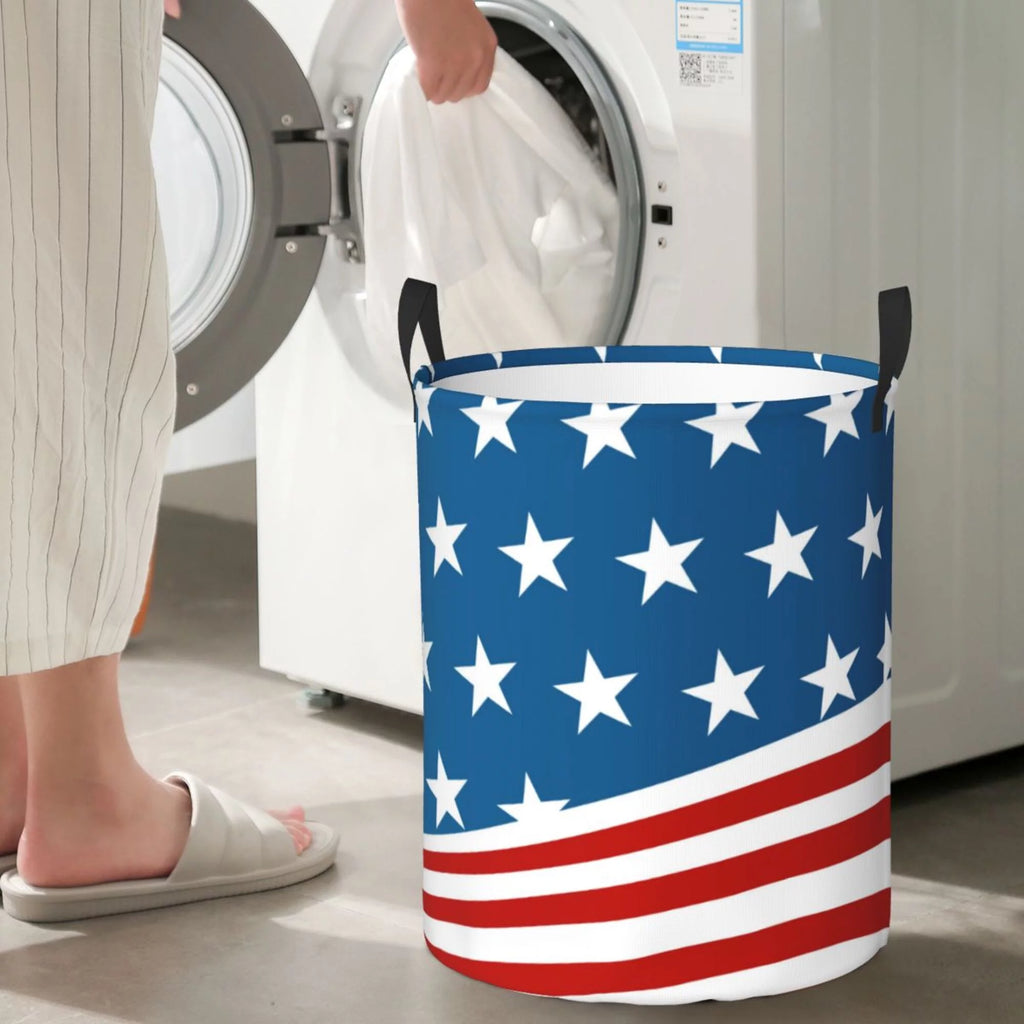 Waterproof Collapsible Large Laundry Basket with Handles M1836