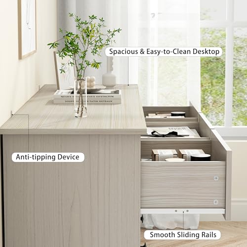 White 7 Drawer Wooden Dresser A320808