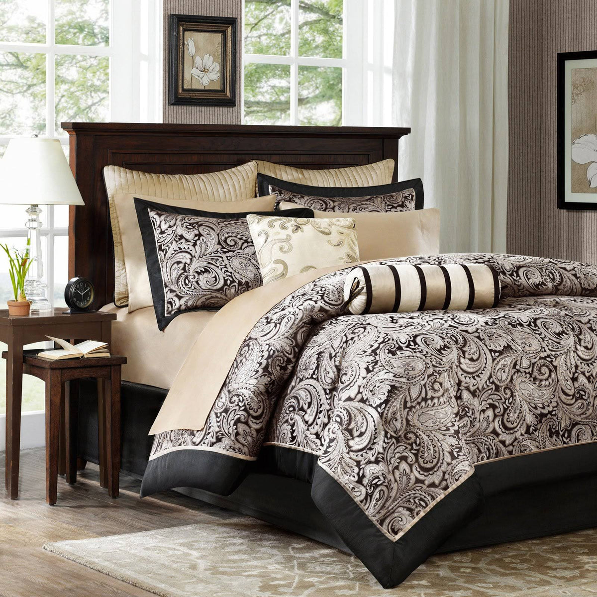 12-Piece King Comforter Set J932429