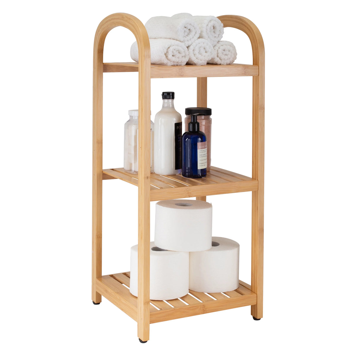 3 Tier Bamboo Storage Shelf L437588