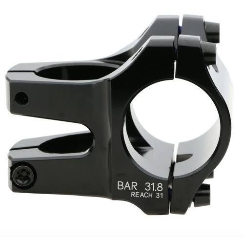 31.8mm 30mm Black/Yellow Stem I8652