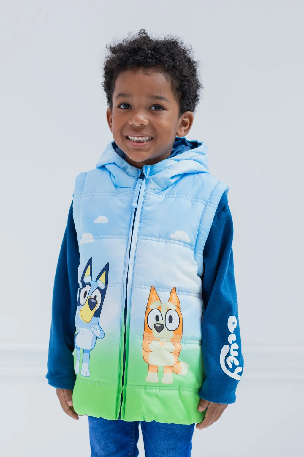 Bluey Bingo Zip Up Vest Jacket H648122