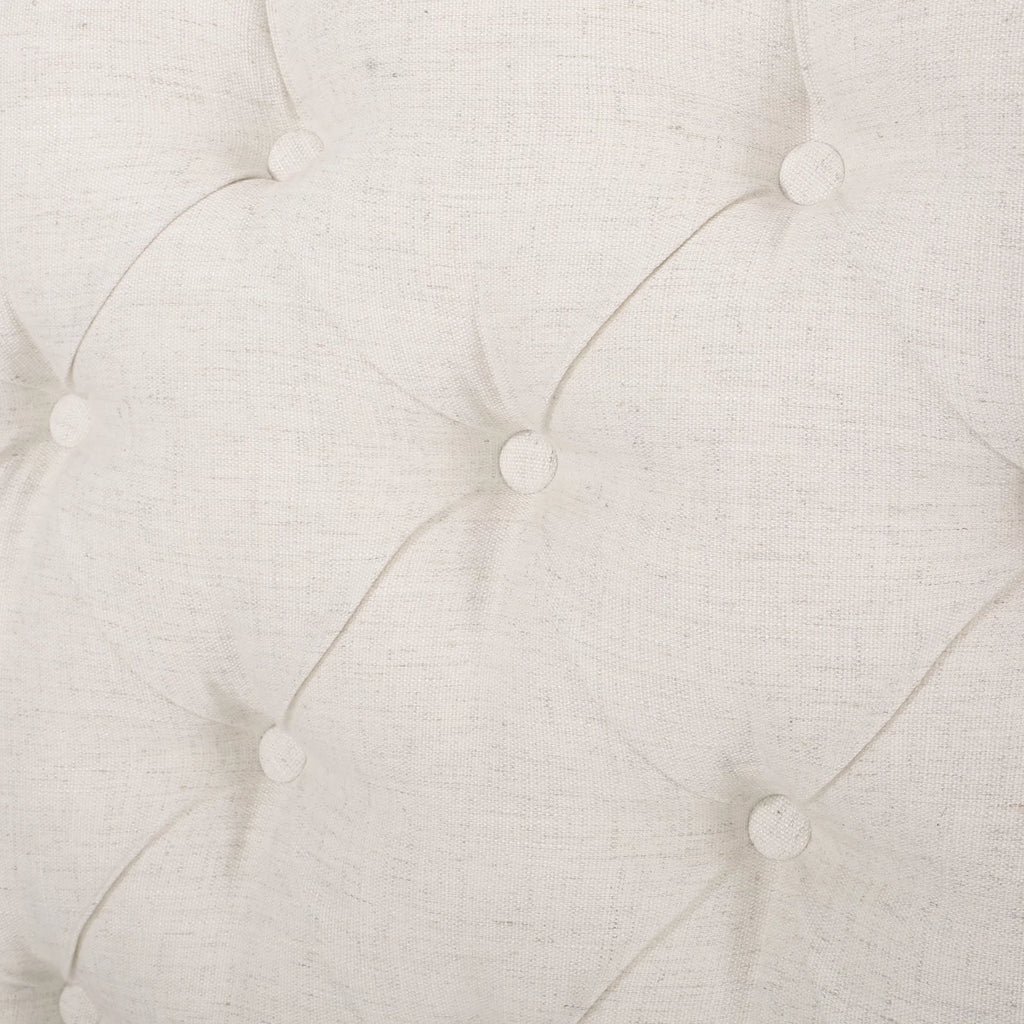Full/Queen Tufted Wingback Fabric Headboard L296019