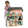 3-Story Dollhouse with 4 Rooms and 16 Accessories C86645