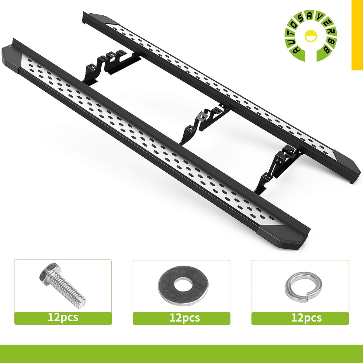 Aluminum Side Step Nerf Bars Running Boards G2944