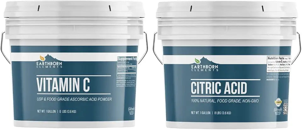 Vitamin C & Citric Acid Fine Powder 1 Gallon N795