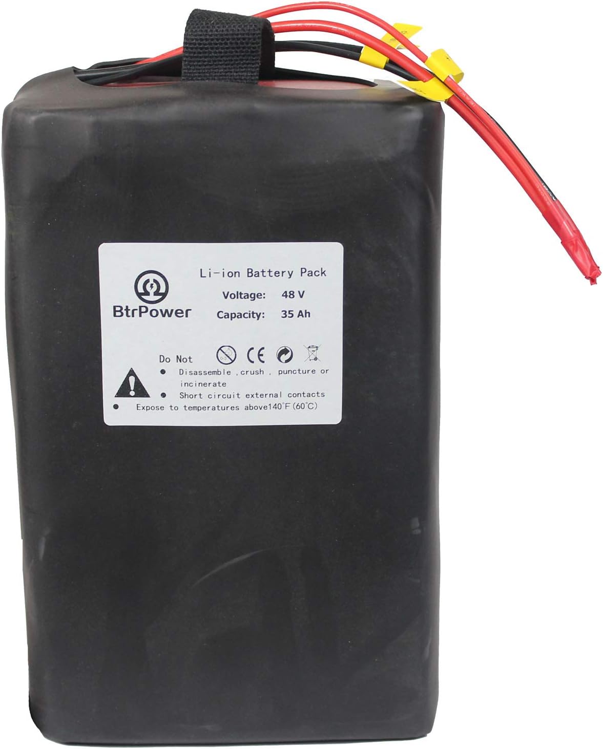 48V 10AH-50AH Lithium ion LiFePO4 Battery Pack with 5A Charger and 50A BMS U4868