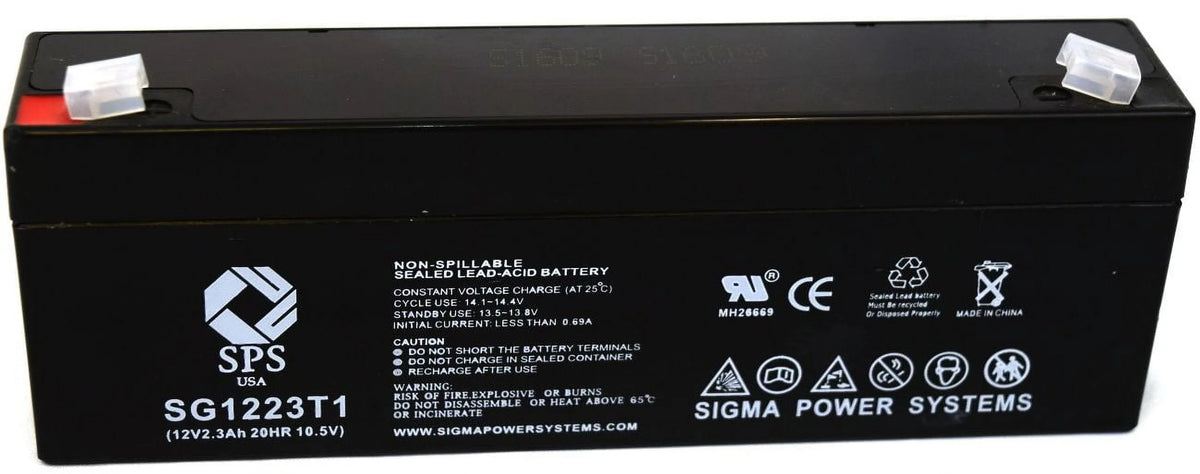 12V 2.3 Ah Replacement Battery 3 Pack E564088