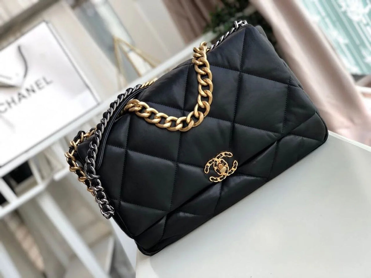 Black Maxi Handbag G897