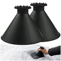 2 Pack Cone Ice Scraper with Funnel E457