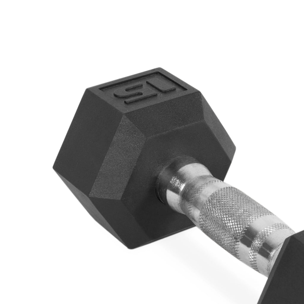 50lb Coated Hex Dumbbell I766