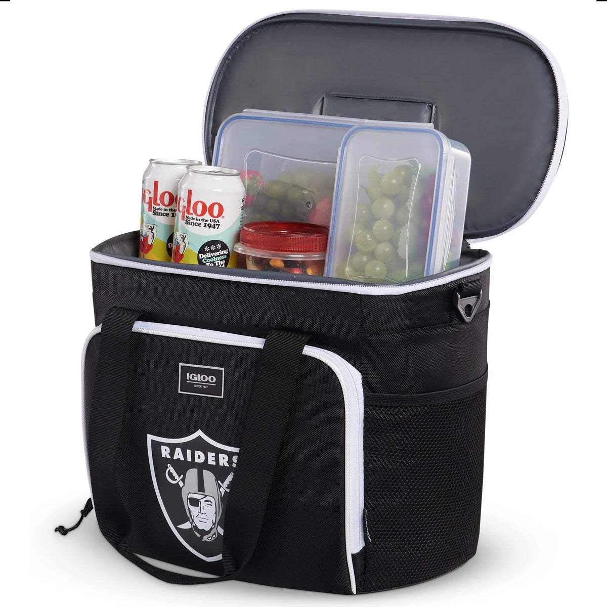 Black 28-Can Tote Cooler E36296