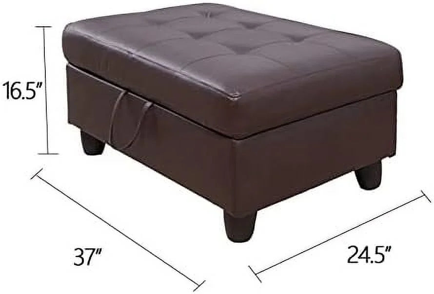 Microfiber Ottoman S46360