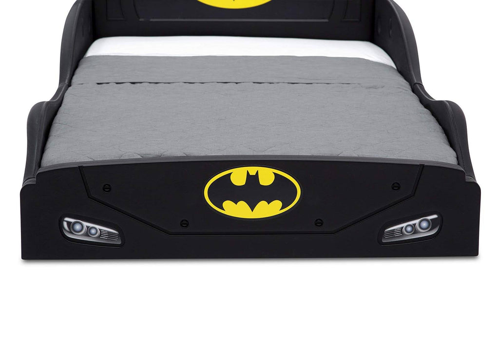 Batman Batmobile Car Sleep and Play Toddler Bed with Attached Guardrails Z349