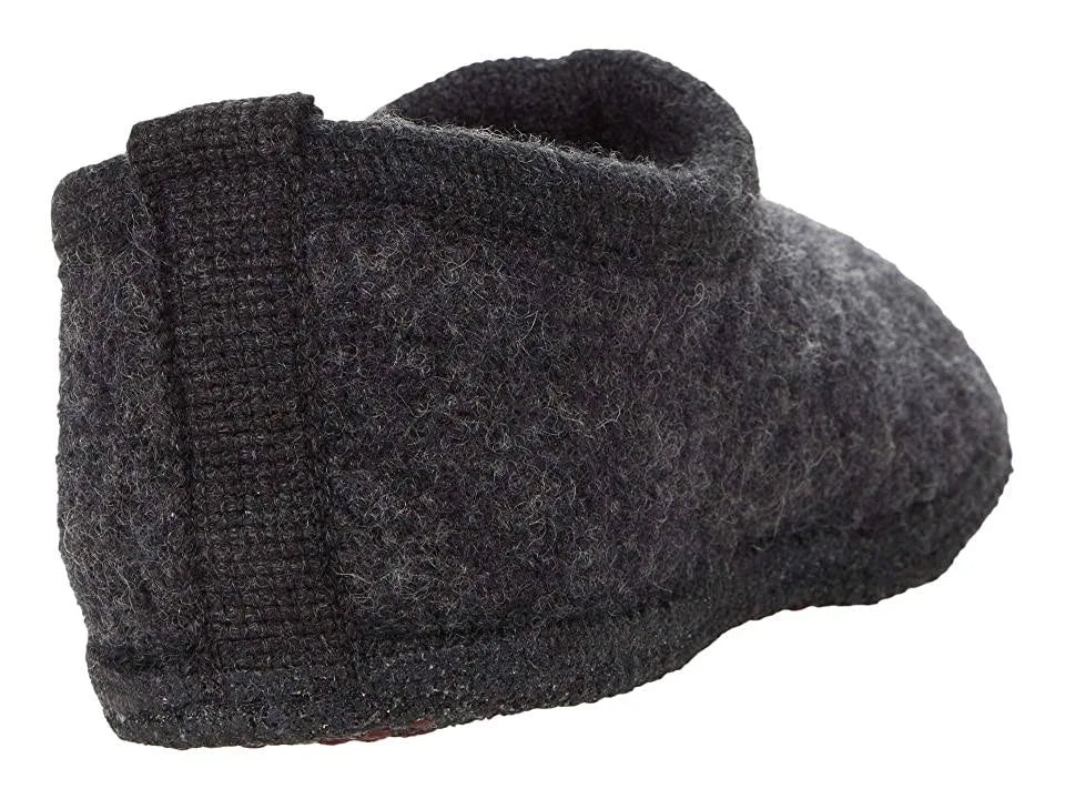 Charcoal Haflinger Slippers Q3512