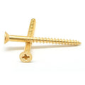 Brass Wood Screw Flat Head Phillips Pk 50 A7637
