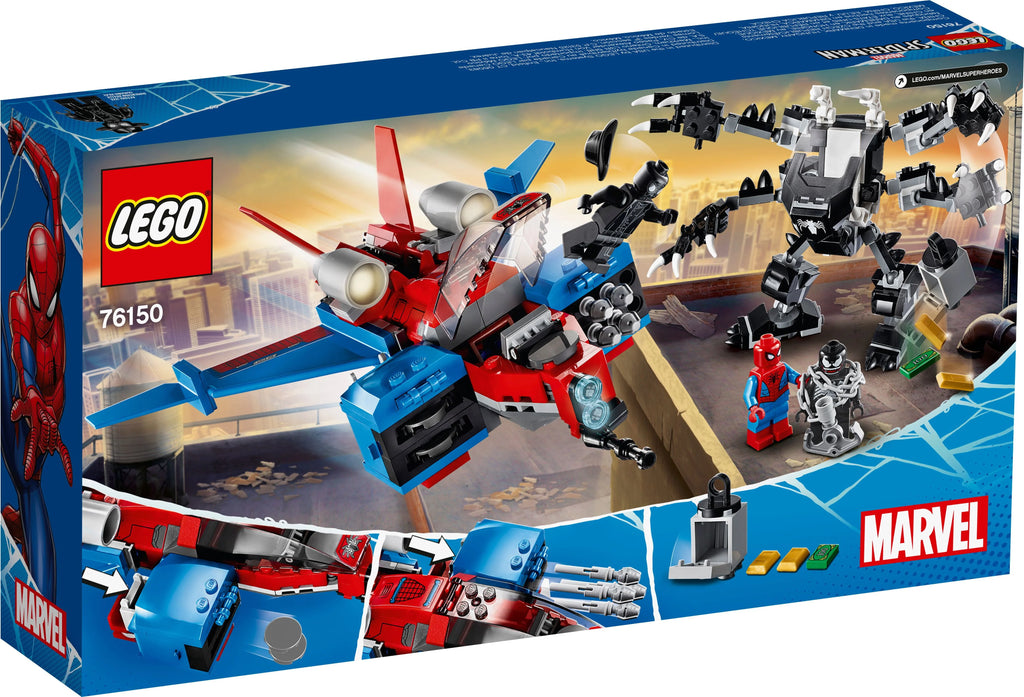 Building Kit with Minifigures, Mech and Plane (371 Pieces) S4318