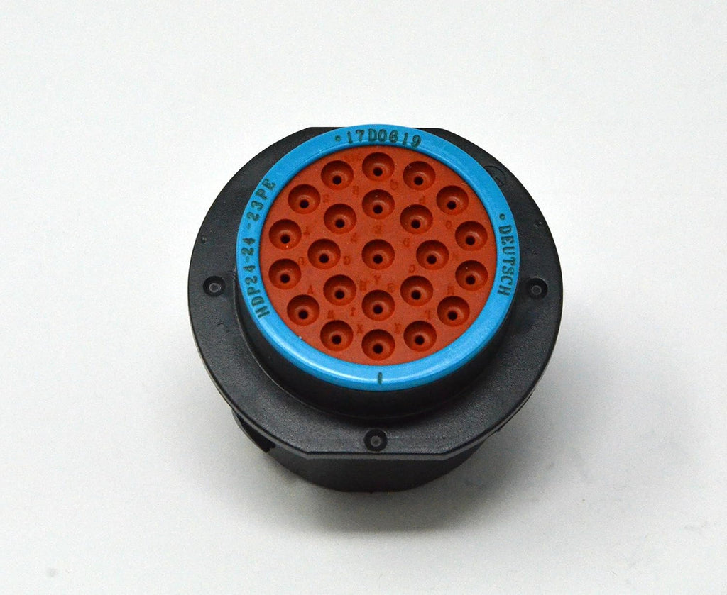 Bulkhead 23-pin Connector kit, 14-16 AWG Solid Contacts, Pack of 2 B96211