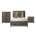Queen Storage 3PC Bedroom Set Y741