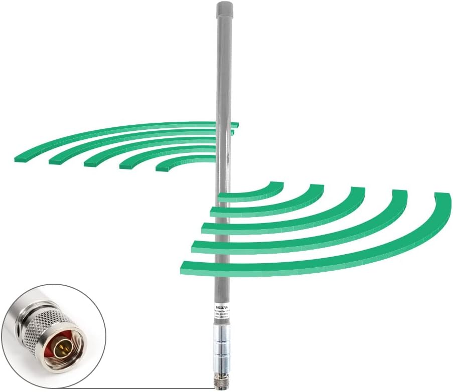 Gray Fiberglass LoRaWAN Antenna Pack of 2 V154