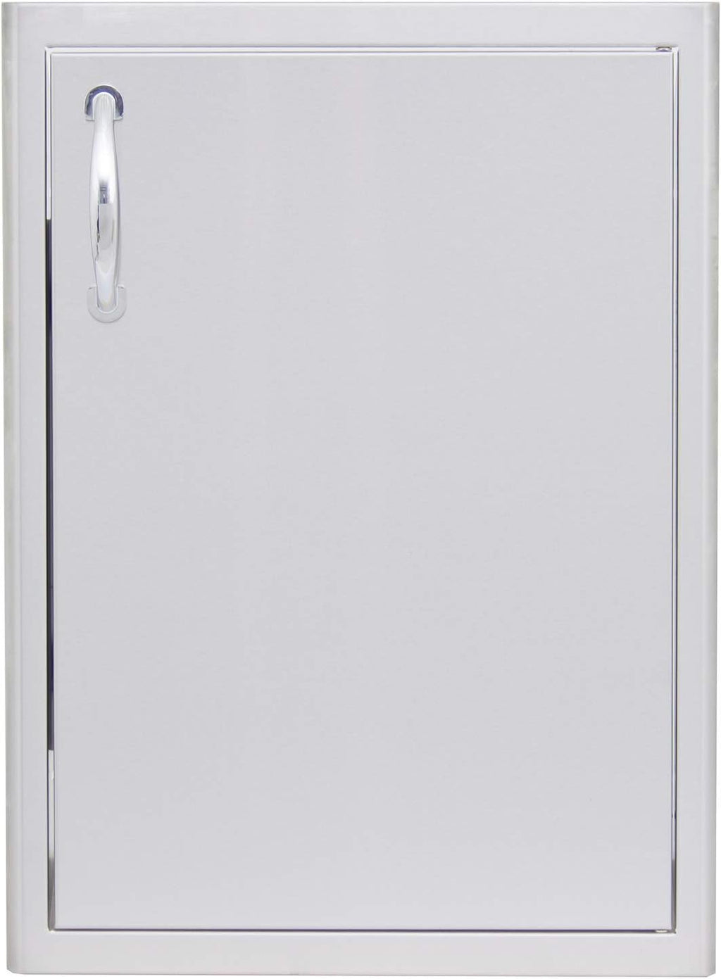 Stainless Steel Outdoor Kitchen Cabinet BBQ Island Single Access Door S605877