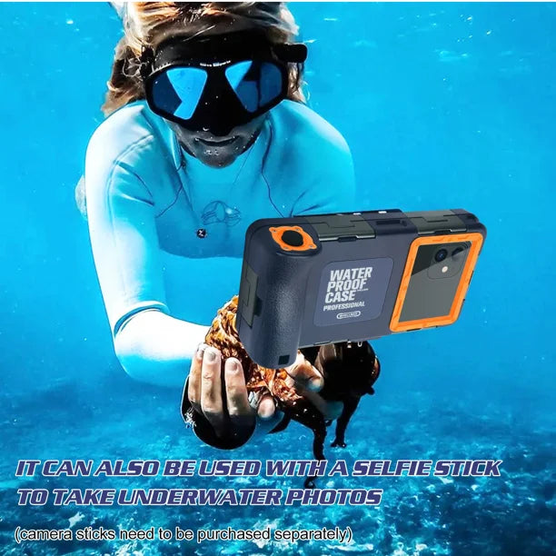 Waterproof Protective Case for Sony Xperia L3 and All Phones Up to 6.9 Inch with Lanyard A62214