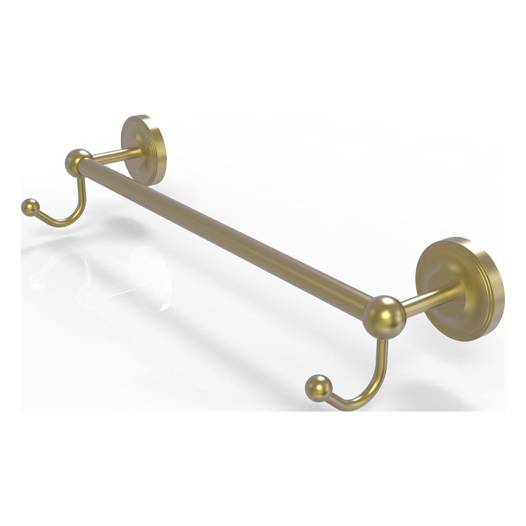 30 inch Towel Bar with Integrated Hooks M198