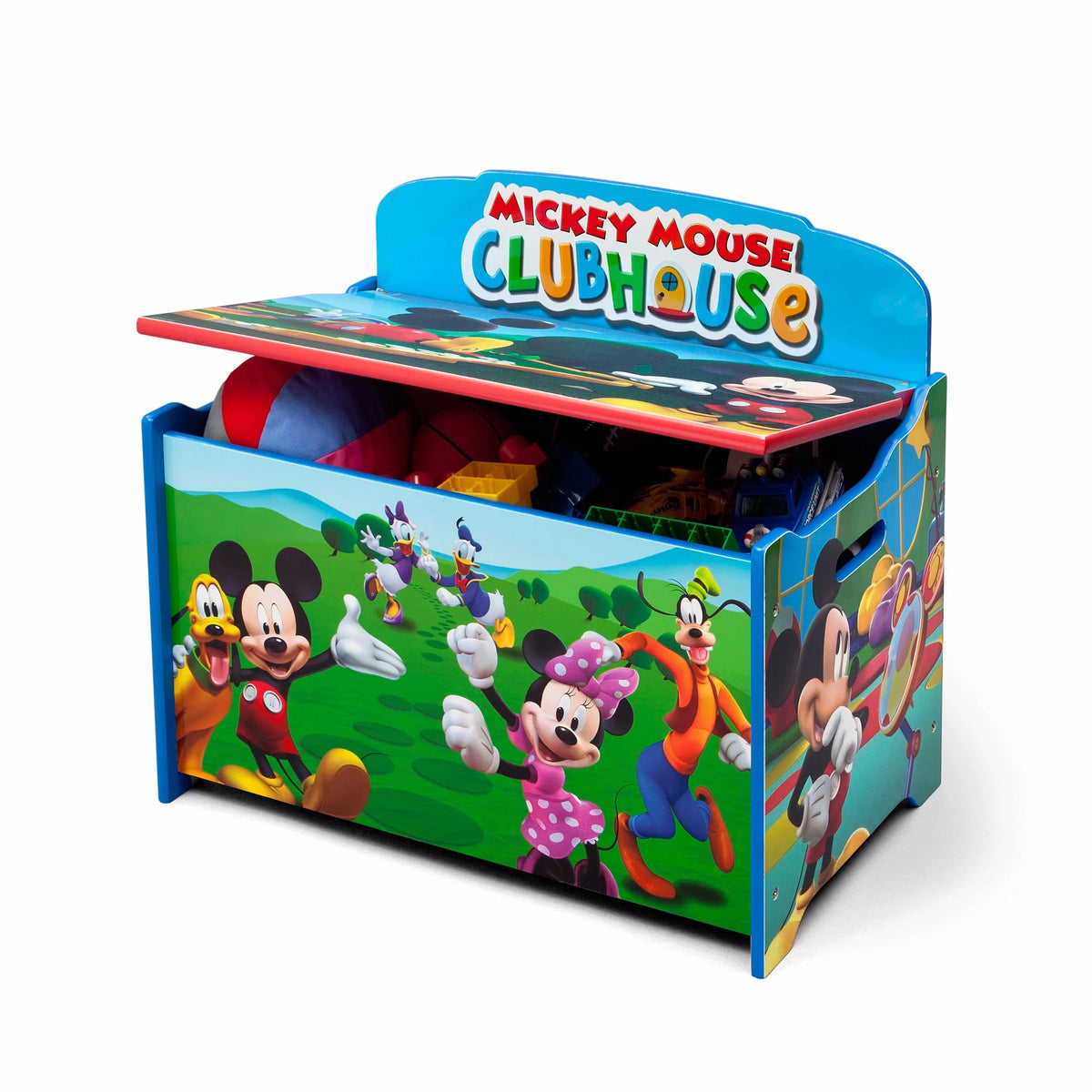 Wood Toy Box W4550