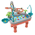 Toddler Toys Fishing Table Toys Water Table Pool Set X148