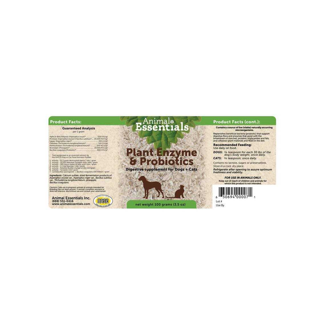 Plant Enzyme & Probiotics Pet Supplies J537801