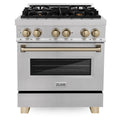 30 Inch Dual Fuel Range Stainless Steel K4922